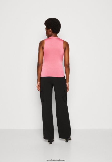 Anna Field Women Top Pink H42J4Z448
