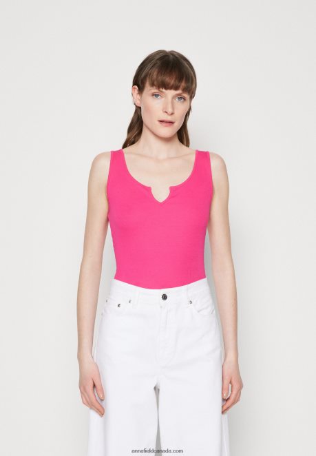 Anna Field Women Top Pink H42J4Z487