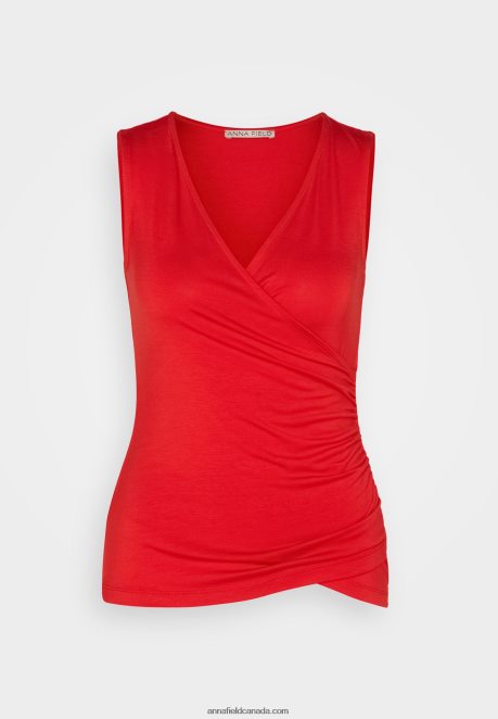 Anna Field Women Top Red H42J4Z437