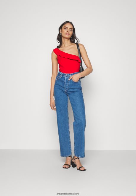 Anna Field Women Top Red H42J4Z473