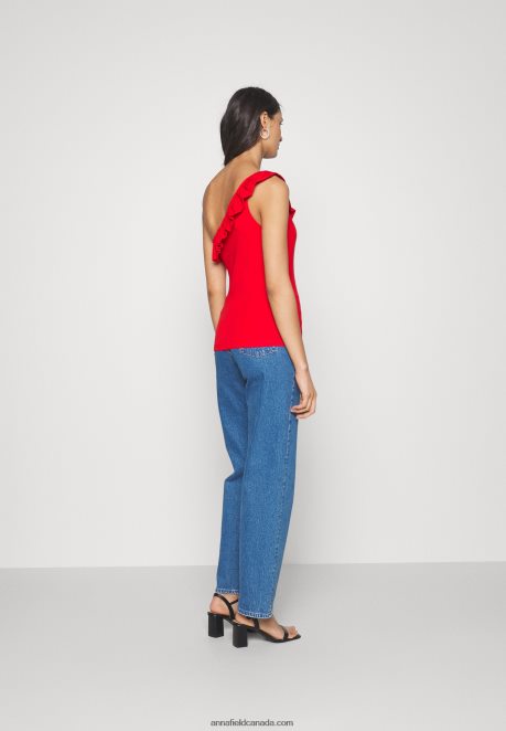Anna Field Women Top Red H42J4Z473