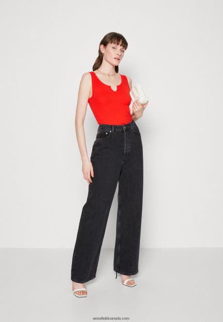 Anna Field Women Top Red H42J4Z482