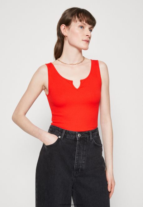Anna Field Women Top Red H42J4Z482