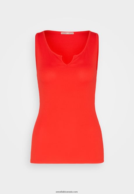 Anna Field Women Top Red H42J4Z482