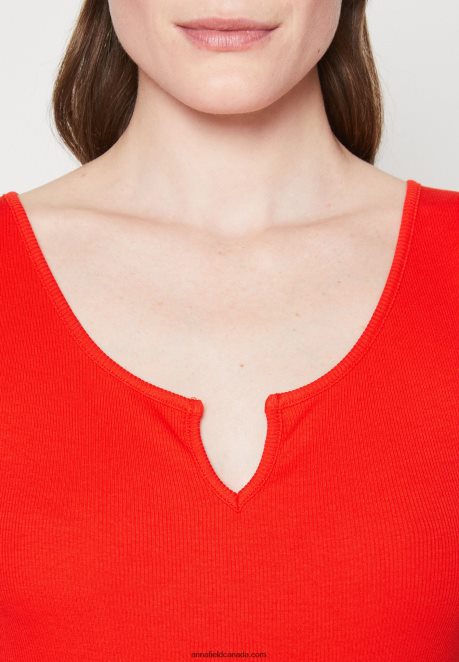Anna Field Women Top Red H42J4Z482