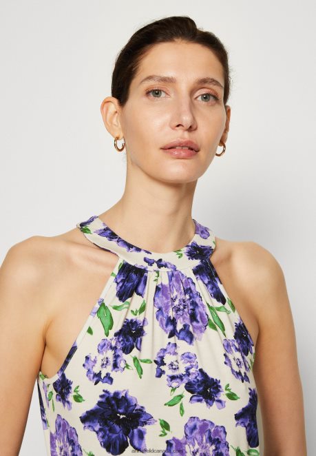 Anna Field Women Top White/Blue H42J4Z422