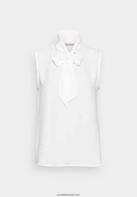 Anna Field Women Top White H42J4Z407