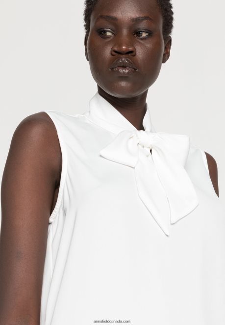 Anna Field Women Top White H42J4Z407