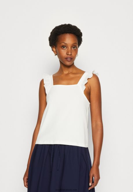 Anna Field Women Top White H42J4Z491