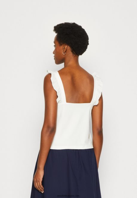 Anna Field Women Top White H42J4Z491