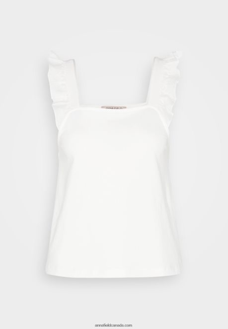 Anna Field Women Top White H42J4Z491