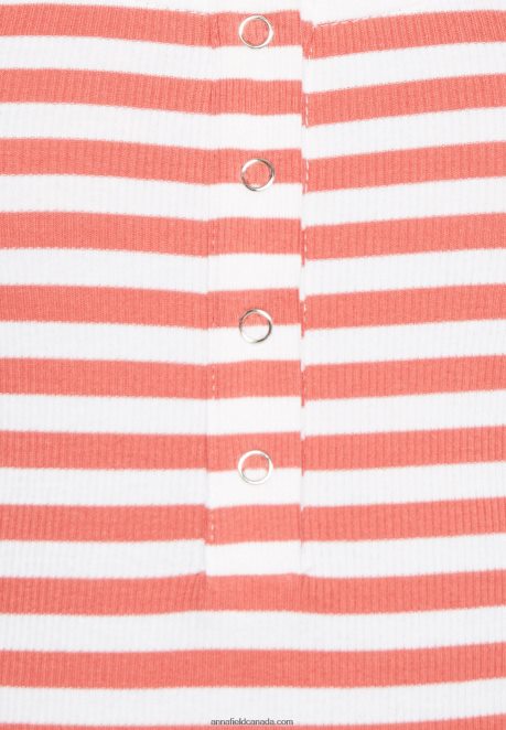 Anna Field Women Top White/Red H42J4Z418