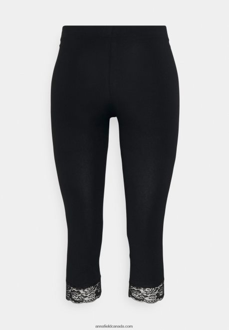 Anna Field Women 2 Pack Leggings Trousers Black H42J4Z656