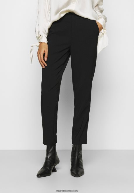 Anna Field Women Basic Bussiness Pants Trousers Black H42J4Z632