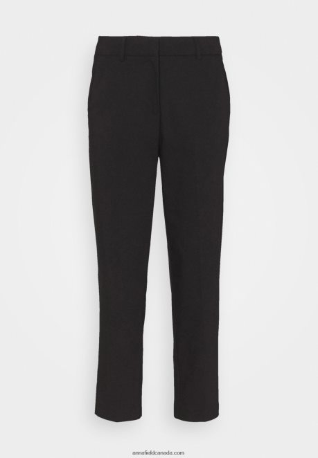 Anna Field Women Chinos Black H42J4Z597