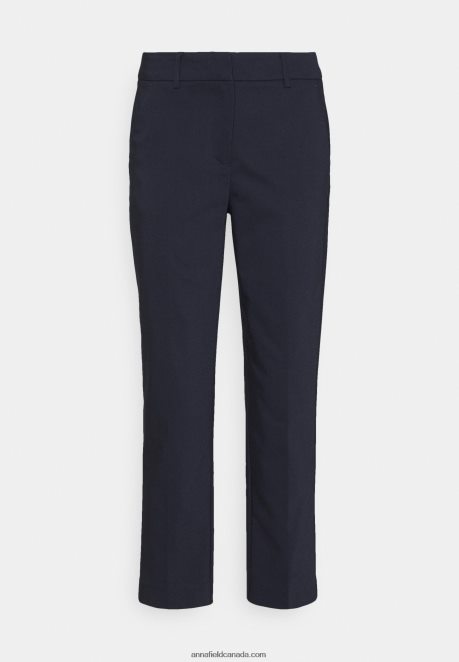 Anna Field Women Chinos Dark Blue H42J4Z598