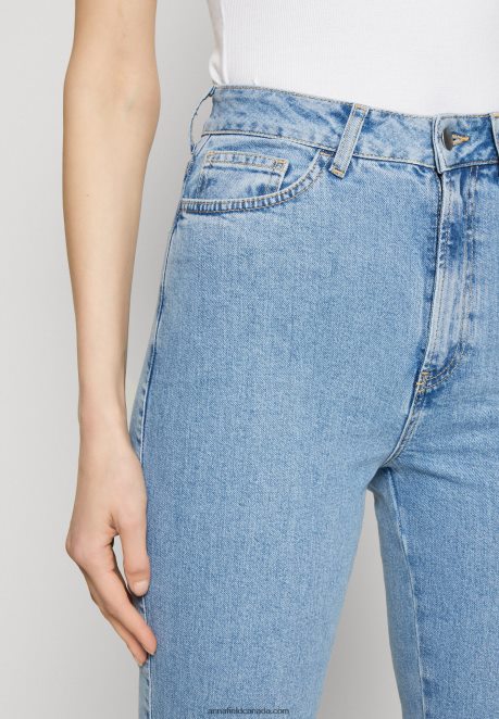Anna Field Women Slim Fit Jeans Light Blue Denim H42J4Z663