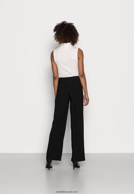 Anna Field Women Trousers Black H42J4Z600