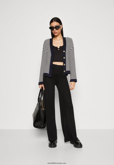 Anna Field Women Trousers Black H42J4Z605
