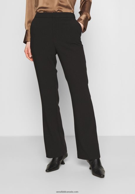 Anna Field Women Trousers Black H42J4Z608