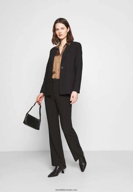 Anna Field Women Trousers Black H42J4Z608