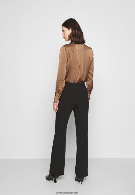 Anna Field Women Trousers Black H42J4Z608