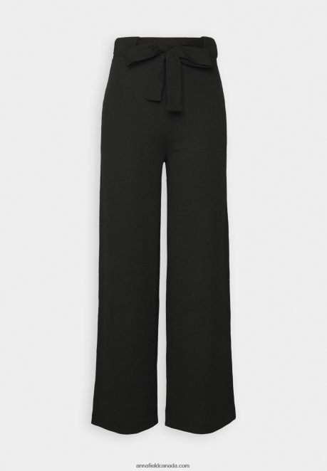 Anna Field Women Trousers Black H42J4Z613