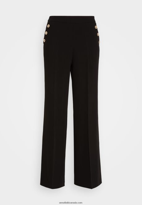 Anna Field Women Trousers Black H42J4Z618