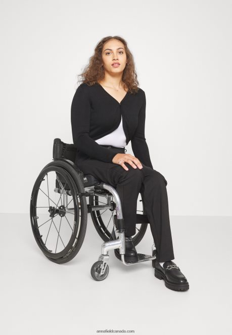 Anna Field Women Trousers Black H42J4Z642