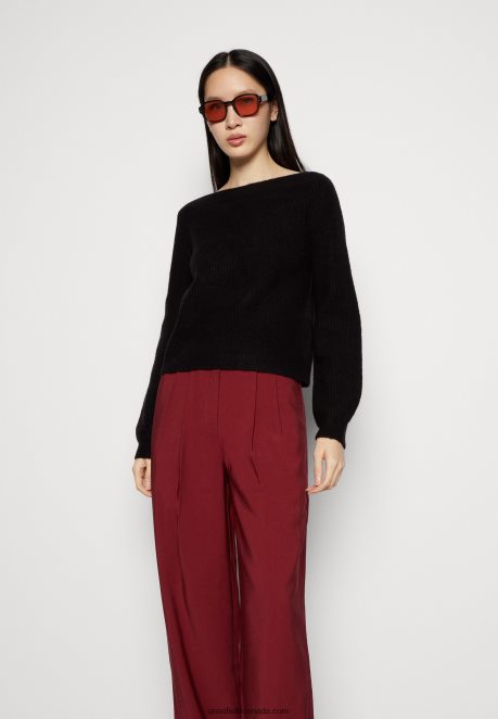 Anna Field Women Trousers Bordeaux H42J4Z606
