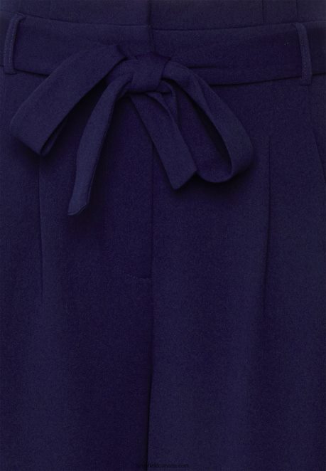Anna Field Women Trousers Dark Blue H42J4Z616