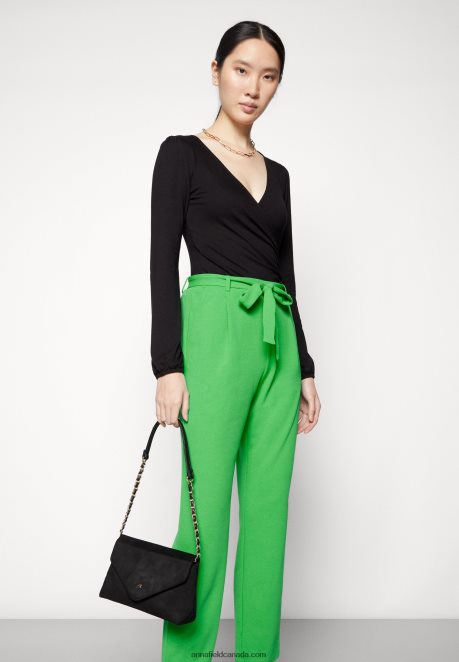 Anna Field Women Trousers Green H42J4Z627