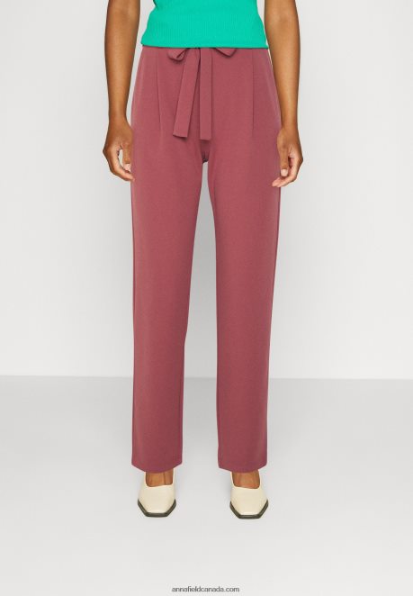 Anna Field Women Trousers Light Pink H42J4Z631