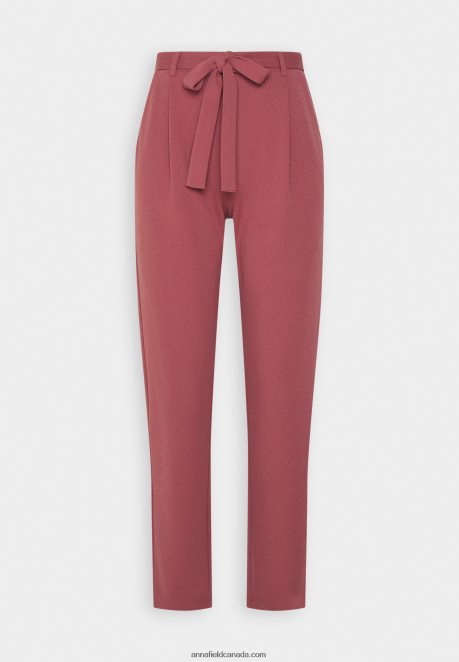Anna Field Women Trousers Light Pink H42J4Z631