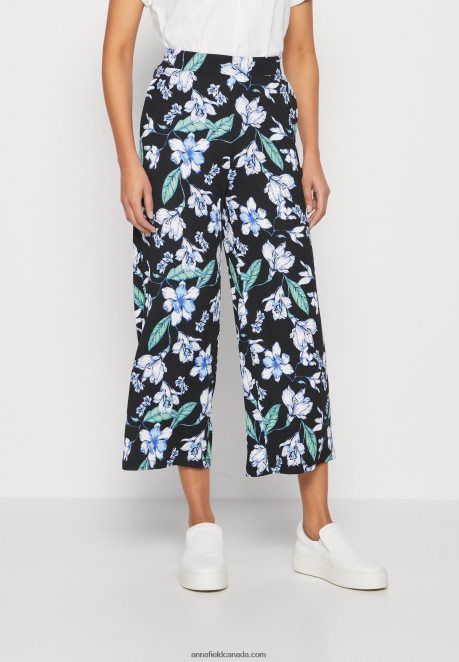 Anna Field Women Trousers Multi-Coloured H42J4Z644