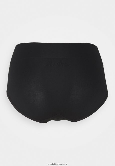 Anna Field Women 2Pp High Waist Brief Briefs Black H42J4Z1010