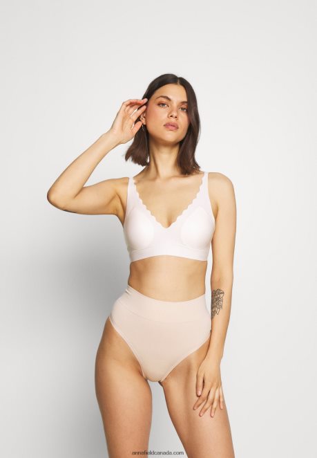 Anna Field Women 2Pp High Waist Thong Thong Beige H42J4Z1015