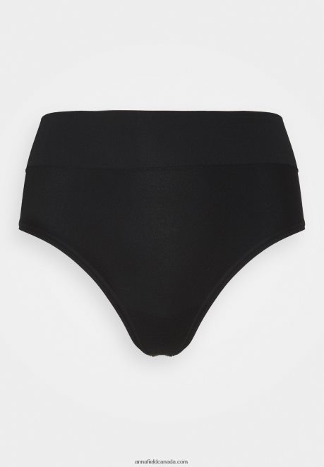 Anna Field Women 2Pp High Waist Thong Thong Black H42J4Z1012