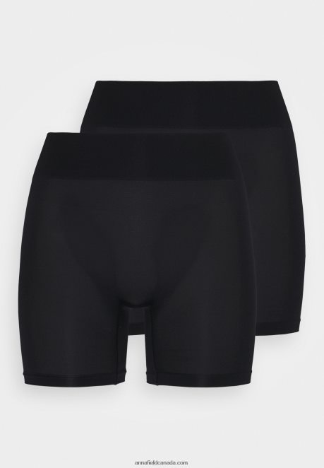 Anna Field Women 2Pp Seamless Shorts Shapewear Black H42J4Z1014
