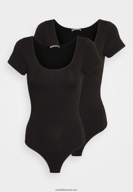 Anna Field Women 2 Pack Body Black H42J4Z1027
