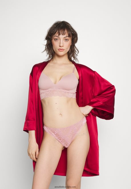 Anna Field Women 2 Pack Triangle Bra Grey/Pink H42J4Z924