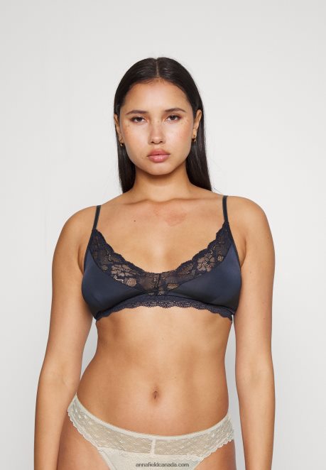 Anna Field Women 2 Pack Triangle Bra Pink/Blue H42J4Z939