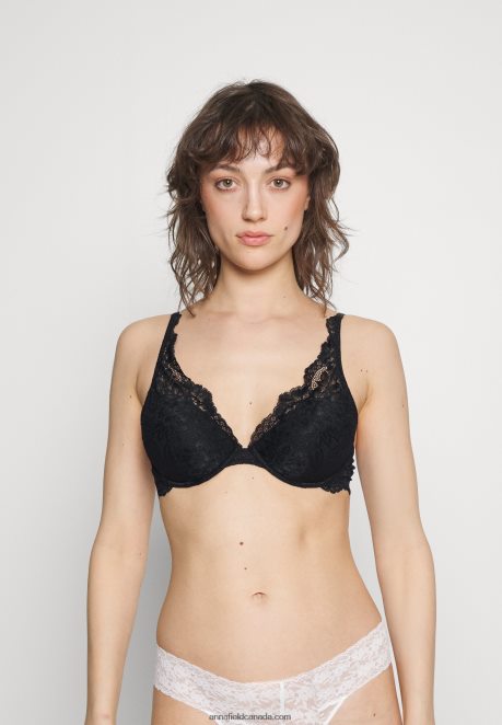 Anna Field Women 2 Pack Underwired Bra Black/White H42J4Z933