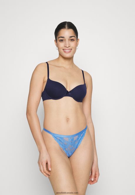 Anna Field Women 2 Pack Underwired Bra Blue/ Pink H42J4Z947