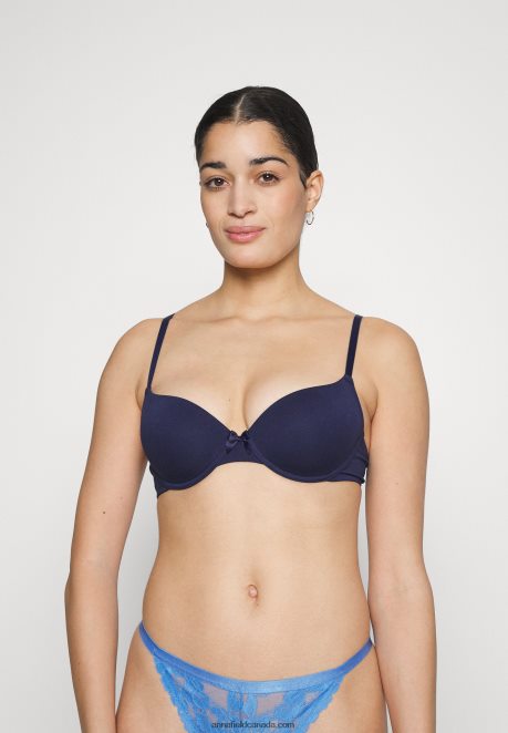 Anna Field Women 2 Pack Underwired Bra Blue/ Pink H42J4Z947