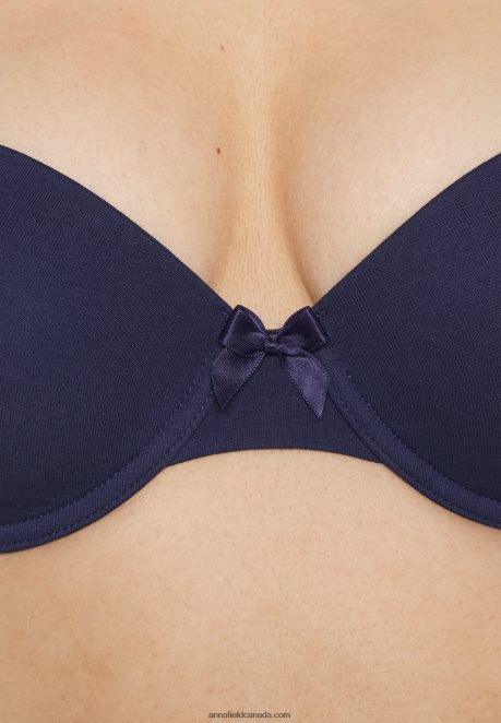 Anna Field Women 2 Pack Underwired Bra Blue/ Pink H42J4Z947