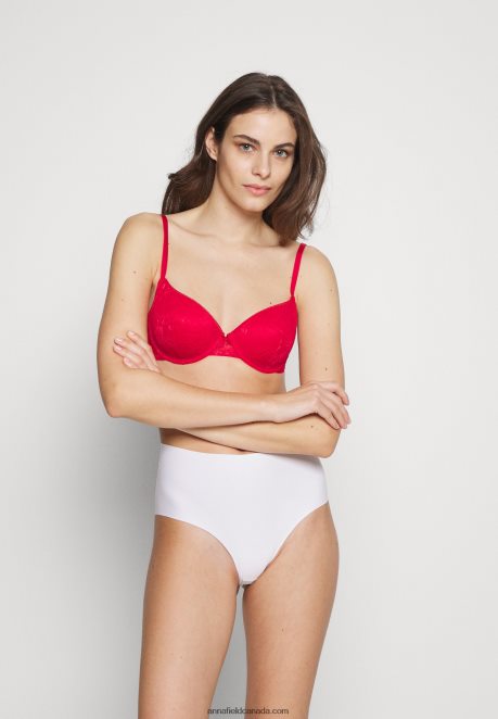Anna Field Women 2 Pack Underwired Bra Blue/Red H42J4Z927