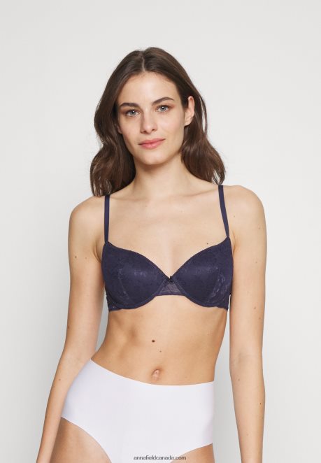 Anna Field Women 2 Pack Underwired Bra Blue/Red H42J4Z927