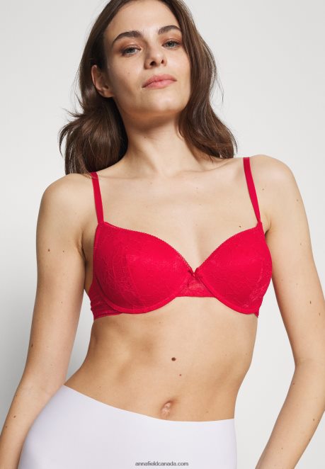 Anna Field Women 2 Pack Underwired Bra Blue/Red H42J4Z927