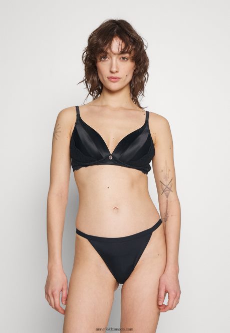 Anna Field Women 5 Pack Briefs Black H42J4Z978